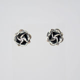 Oxidized Rose Studs - Medium