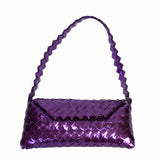 Recycled Candy Wrapper Flap Handbag - Multicolor