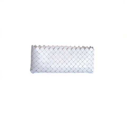 Recycled Candy Wrapper Clutch - White