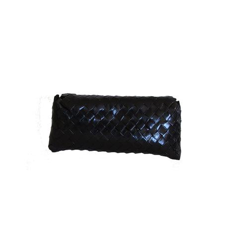 Recycled Candy Wrapper Clutch - Black