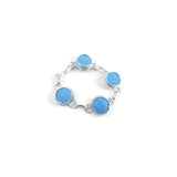 Infinity Bracelet - Turquoise matte