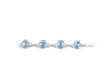 Infinity Bracelet - Sky Blue Iridescent