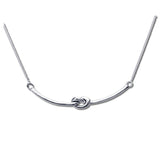 Simple Knot Necklace