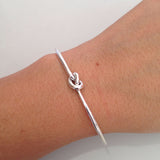 Simple Knot Cuff Bracelet