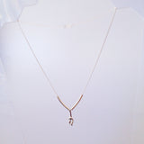 Simple Knot Y Necklace