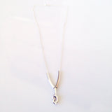 Simple Knot Y Necklace